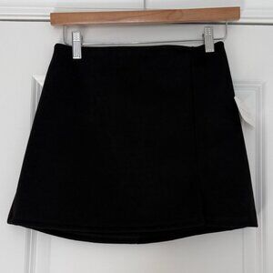 Altar’d State Black Suede Mini Skirt